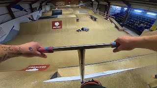 THE BEST INDOOR SKATEPARK [upl. by Auqemahs]