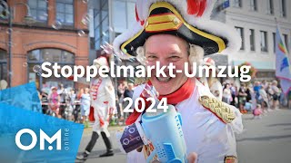 Vechtaer feiern beim StoppelmarktUmzug 2024 [upl. by Aifas]