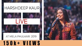 Harshdeep Kaur LIVE performance at Mela Phulkari [upl. by Ronnoc]