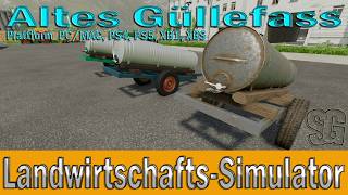 LS22 Modvorstellung  Güllefass  Ls22 Mods [upl. by Sherry970]