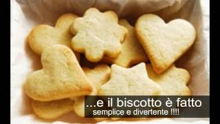 ricetta biscotti fatti in casa semplice e veloce frollini [upl. by Wilkinson386]