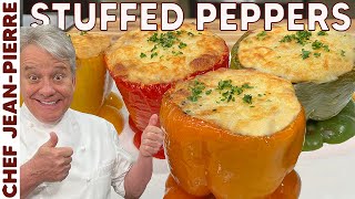 How To Make Easy Stuffed Bell Peppers  Chef JeanPierre [upl. by Nauj]