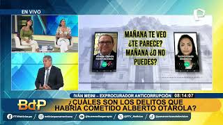 ¿Cuáles son los delitos que habría cometido Alberto Otárola [upl. by Rettke]