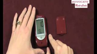 How to setup The Advocate RediCode Glucose Meter [upl. by Yeffej]