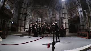 Quatre Motets Maurice Duruflé Coro della Cattedrale di Siena Lorenzo Donati [upl. by Dnivra574]