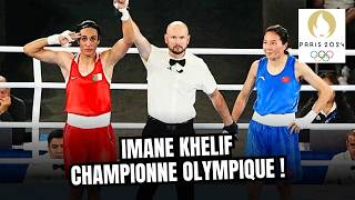 PARIS 2024  Imane Khelif devient championne olympique [upl. by Atsirhcal23]