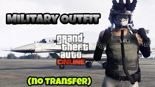 Military Outfit  Gruppe sechs Gürtel Polizei Gürtel Outfit Glitch NO TRANSFER GTA Online 151 [upl. by Arette445]