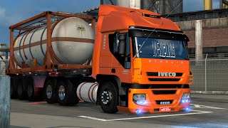 Iveco Stralis NR 460 Top Download São Paulo X Sorocaba  Mapa RBR 30 Euro truck 2 [upl. by Kitty768]