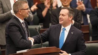 Albertas United Conservatives table first budget [upl. by Cornela]