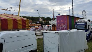 Goose Fair 24 construction update Tue 24th sept [upl. by Damle]