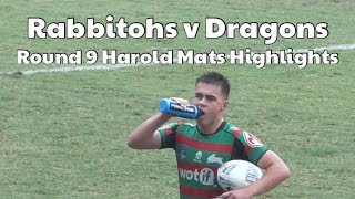 Rabbitohs v Dragons  Harold Matthews Round 9 Highlights [upl. by Hanid213]