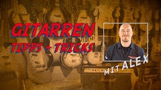 Gitarren Tipps amp Tricks mit Alex Saiten aufziehen bei der KlassikGitarre [upl. by Gunther238]