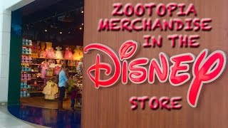 Zootopia Merchandise in the Disney Store [upl. by Asilrac]