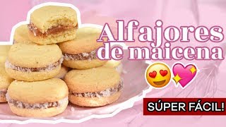 ALFAJORES DE MAICENA RECETA FÁCIL Y DELICIOSA  Annas Pastelería [upl. by Cruickshank]