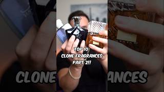 Top 10 Clone Fragrances PART 2 fragance cologne chadsecrets [upl. by Eecats]