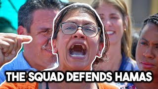 The Squad Defends Hamas Rashida Tlaib Says Hamas Rape And Murder Of Jews Is Resistance [upl. by Jasun]