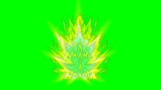 DBZ Super Saiyan Green Screen Clip  Dragon ball Z Chroma Key [upl. by Ahcsropal242]