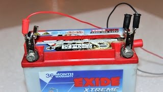 How to charge 12V Battery at home  EASY [upl. by Melmon]