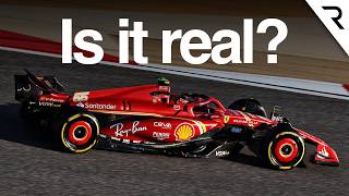 How F1 test pacesetter Ferrari really looks vs Red Bull [upl. by Zzabahs364]