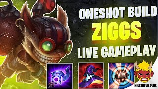 This Ziggs Build Will Oneshot  Wild Rift HellsDevil Plus Gameplay [upl. by Clarita]