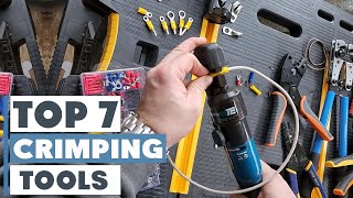 7 Best Crimping Tools for Electrical Work [upl. by Hayyim238]