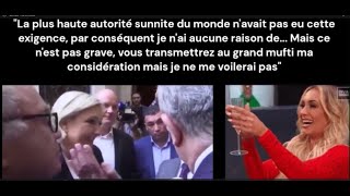 Marine Le Pen refuse de porter le voile devant le grand mufti du Liban archives 2017 [upl. by Liatrice]