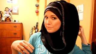 khaleeji hijab tutorial [upl. by Alaehcim]