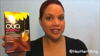 Garnier Olia Oil Powered Permanent Color Review [upl. by Adoh454]