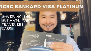 RCBC Bankard Platinum Visa Credit Card Unveiling  Travel Features amp Benefits [upl. by Llerrem]