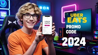 Uber Eats promo code 2024  how to get free coupon 209 [upl. by Tray]