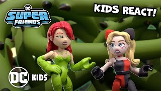 KIDS REACT The Villainous Vines  DC Super Friends  dckids [upl. by Lawford221]