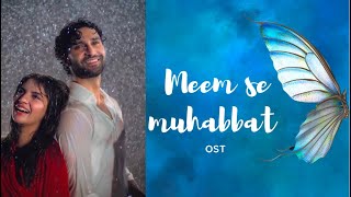 Meem se Muhabbat OST lyricssingerAsim azharHUMTV [upl. by Blainey]