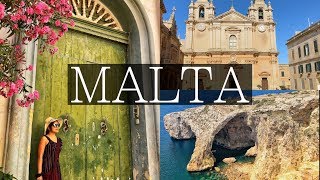 3 Days in MALTA  Valletta Mdina Stunning Blue Grotto 3 Cities [upl. by Tris547]