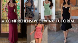 make the dress of YOUR DREAMS in one day SEWING TUTORIAL [upl. by Llatsyrc]