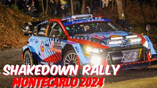 World Rally Champions  SHAKEDOWN  Rally Monte Carlo 2024 [upl. by Obeng]