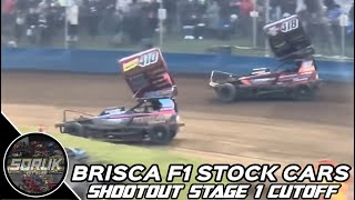 BriSCA F1 Stock Cars  Shootout Round 4 Meeting Highlights  Northampton Shaleway  280924 [upl. by Scammon51]