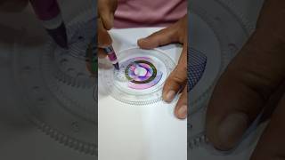 New Unique Spirograph Design Collection spirograph art drawing trending shorts cute diy [upl. by Paviour]