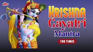 Krishna Gayatri Mantra 108 Times ॐ दामोदराय विद्महे  Popular Krishna Mantra  Chants For Meditation [upl. by Mor]