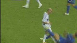 Zinedine Zidane Headbutt [upl. by Lemay]