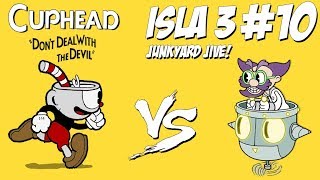 CUPHEAD  ISLA 3 COMO COMPLETAR JUNKYARD JIVE GUIA COMPLETA EN ESPAÑOL [upl. by Eniron]