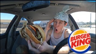 Burger king’s candied bacon whopper review [upl. by Katonah]