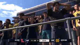 CFP 11 Ole Miss vs 6 Notre Dame [upl. by Norrehs397]