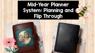 MidYear Planner System— Planning and Flip Through [upl. by Nosyerg315]