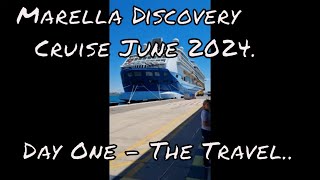 Marella Discovery 2 cruise June 2024  Day one the travel [upl. by Bee]