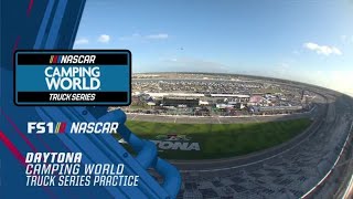 2022 NASCAR Camping World Truck Series  Practice  NextEra Energy 250 at Daytona [upl. by Yrrap]