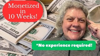 How I Monetized my YouTube Channel in Just 10 Weeks [upl. by Ellerahc]