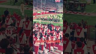 The Cornhusker Marching Band americathebeautiful cmb collegemarching huskers veteransday [upl. by Attenyl]