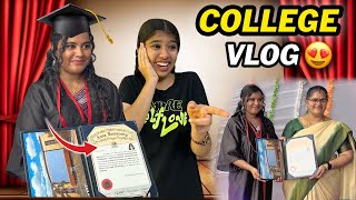 🔥Akkas COLLEGE VLOG📚 Dream Moment😍 ENGINEER Aagitta🎓 Graduation Day🔥  Ammu Times [upl. by Lehcsreh]