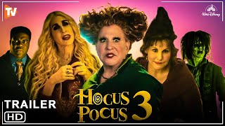 Hocus Pocus 3 Trailer  Disney Sarah Jessica Parker Bette Midler Full Movie Release Date 2023 [upl. by Leaj66]