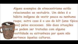 Etnocentrismo e Relativismo Cultural [upl. by Jaquenetta]